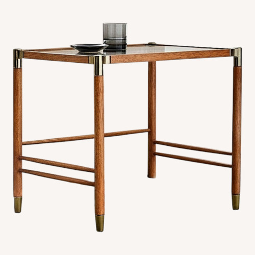Used West Elm Arnet Nesting Side Tables Set of 2 for sale on AptDeco