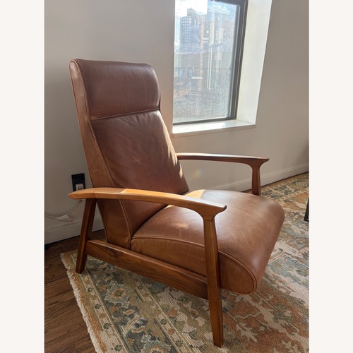 Used Rejuvenation Glenn Leather Recliner Chair  for sale on AptDeco
