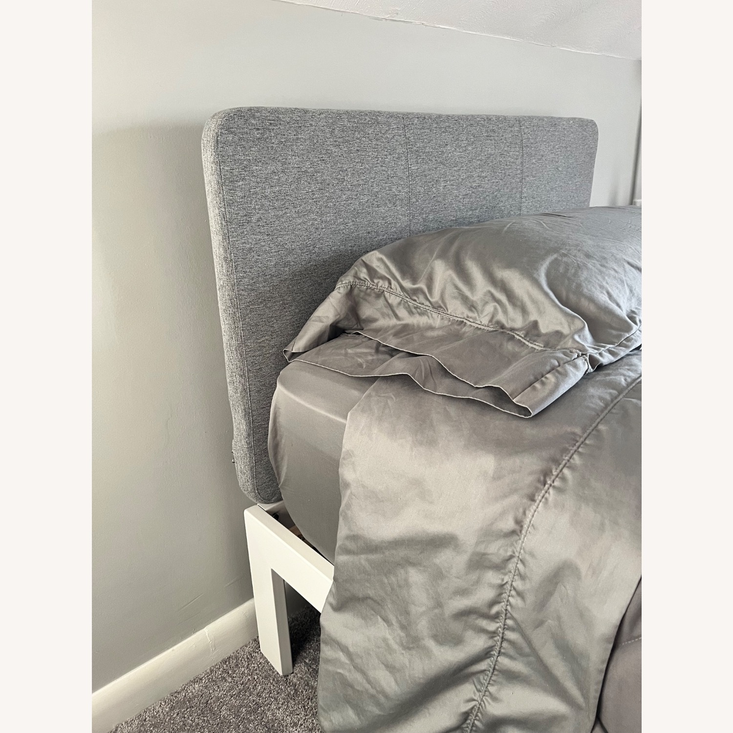 Tuft & Needle Gray Fabric Headboard -Twin - image-2