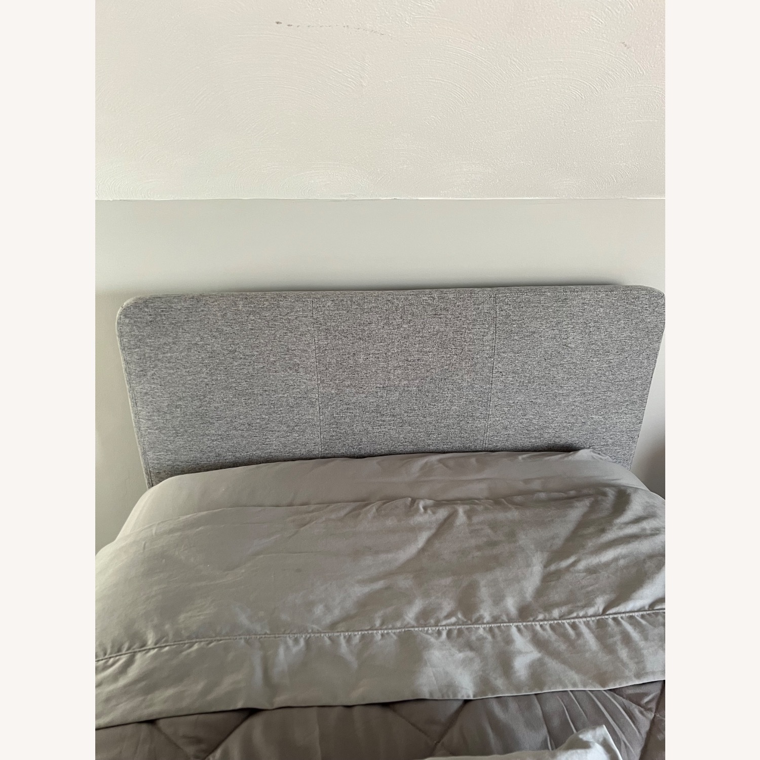 Tuft & Needle Gray Fabric Headboard -Twin - image-1