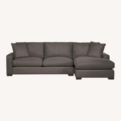 Used Room & Board Metro 120" Sofa + Left-Arm Chaise for sale on AptDeco