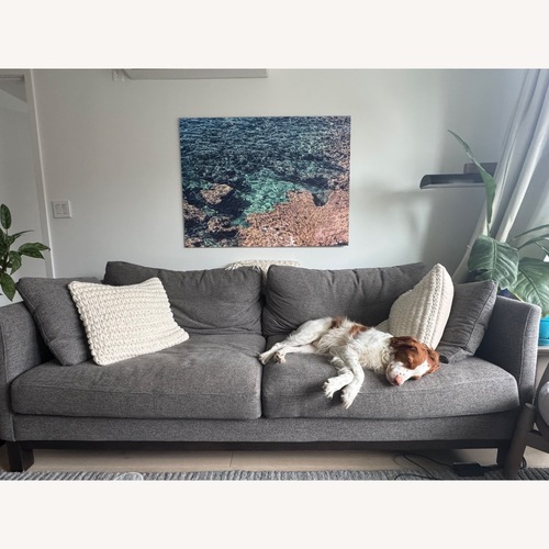 Used ABC Carpet and Home Dark Gray 3+ Seater Sofa for sale on AptDeco