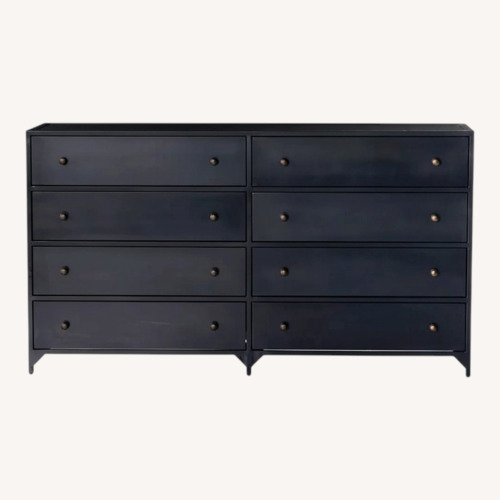 Used Four Hands Black Metal Dresser for sale on AptDeco