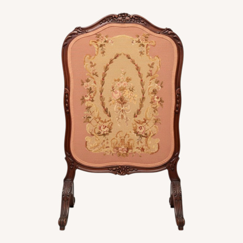 Used Antique Victorian Fireplace Screen for sale on AptDeco