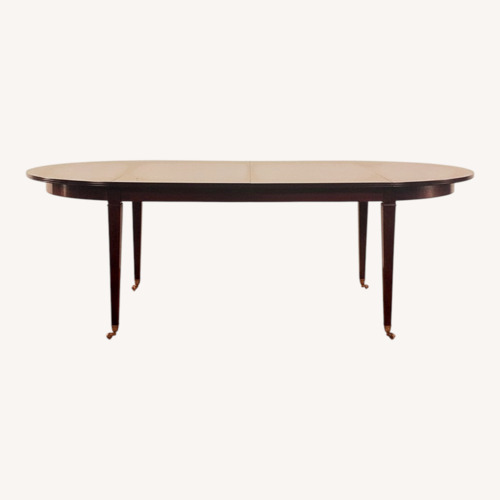 Used Vintage/Antique Dark Brown Dining Table for sale on AptDeco