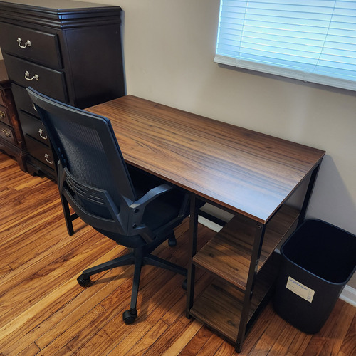 Used Target Light Brown Wood Desk  for sale on AptDeco