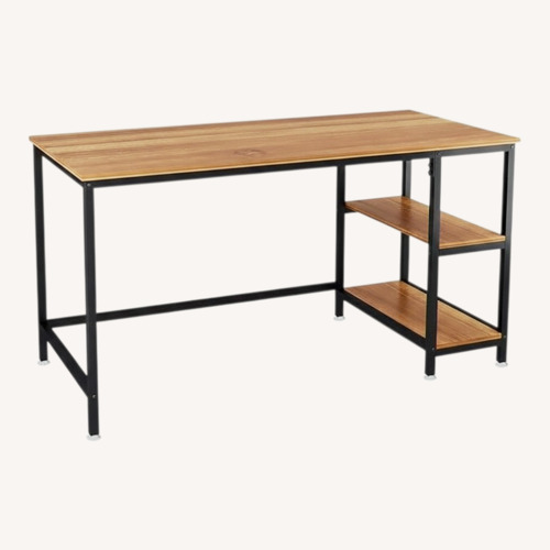 Used Target Light Brown Wood Desk  for sale on AptDeco