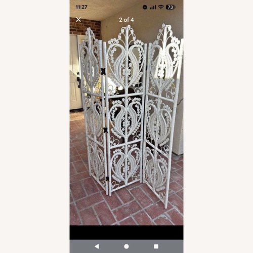 Used Hand Woven Bamboo Screen Partition Italian 1960s for sale on AptDeco