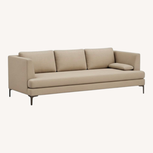 Used Interior Define Light Brown 2 Piece Sectional for sale on AptDeco