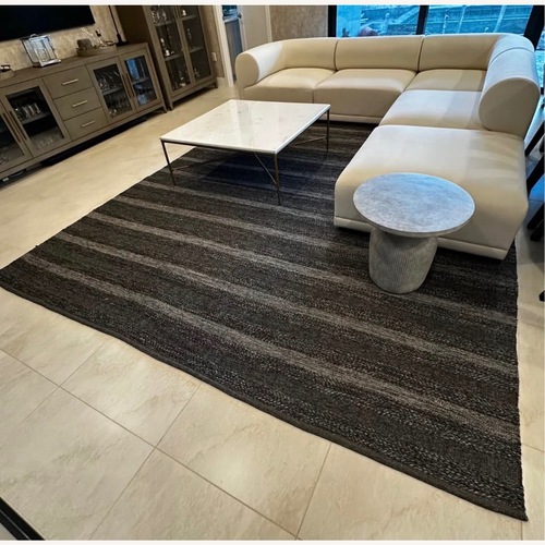 Used Crate & Barrel Dark Gray Area Rug 10' x 14' for sale on AptDeco