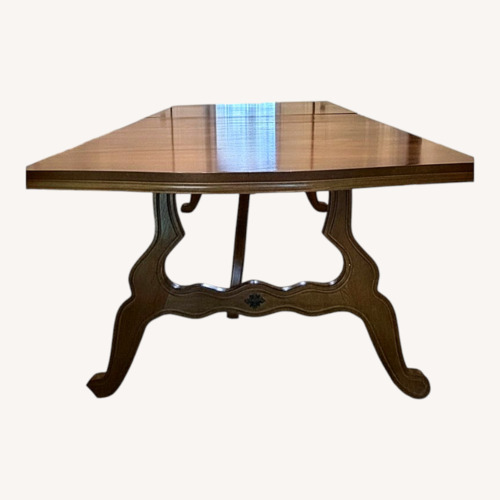 Used Vintage/Antique Light Brown Dining Table for sale on AptDeco