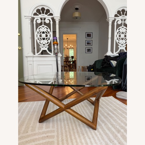 Used West Elm Spindle Coffee Table for sale on AptDeco
