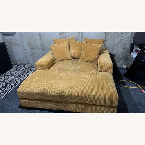 Used Oversized Chaise Lounge  for sale on AptDeco