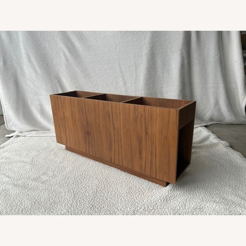 Used Article Solae Matte Walnut Storage Module for sale on AptDeco