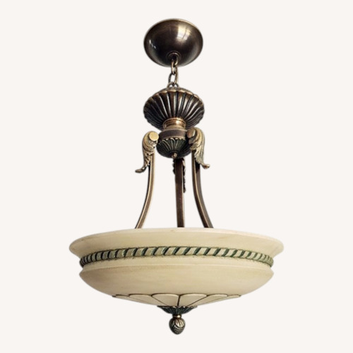 Used Natural Brass Ceiling Lamp for sale on AptDeco