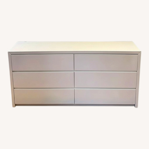 Used ABC Carpet and Home White Lacquer Media Storage for sale on AptDeco