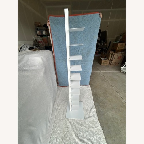 Used CB2 White Stacking Bookcase  for sale on AptDeco