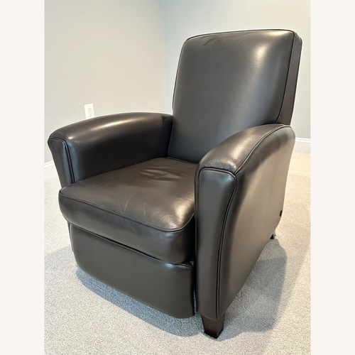 Used American Leather Dark Brown Leather Recliner for sale on AptDeco