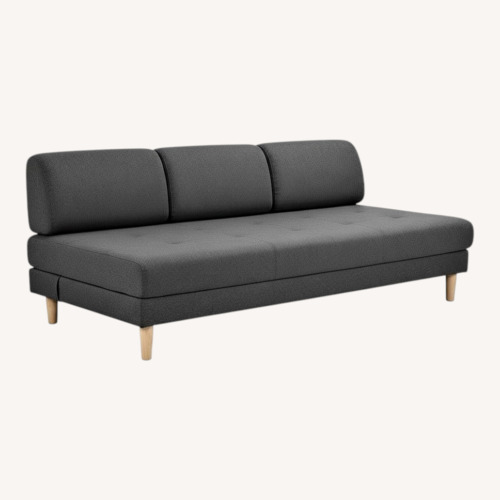 Used IKEA Dark Gray Fabric Futon for sale on AptDeco