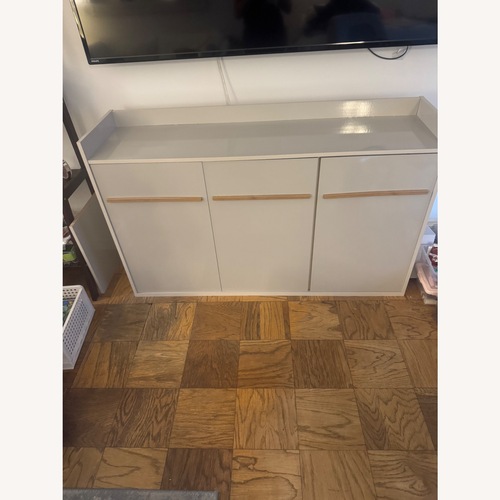 Used Wayfair Grey Sideboard for sale on AptDeco