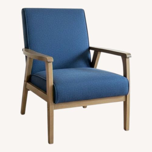 Used Dark Gray Fabric Armchair for sale on AptDeco