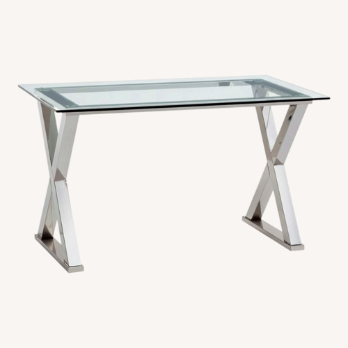 Used Pottery Barn Ava Metal Desk for sale on AptDeco