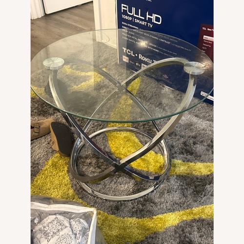 Used Glass Table for sale on AptDeco