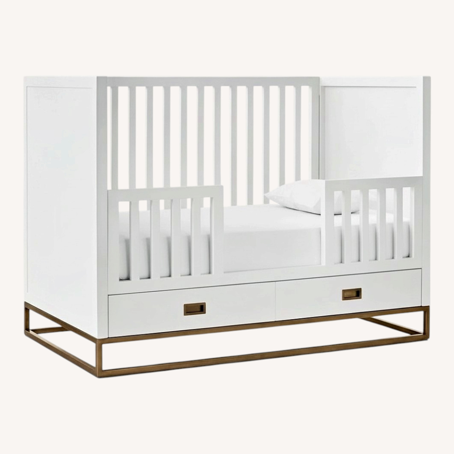 Restoration Hardware Avalon Convertible Storage Crib - image-0
