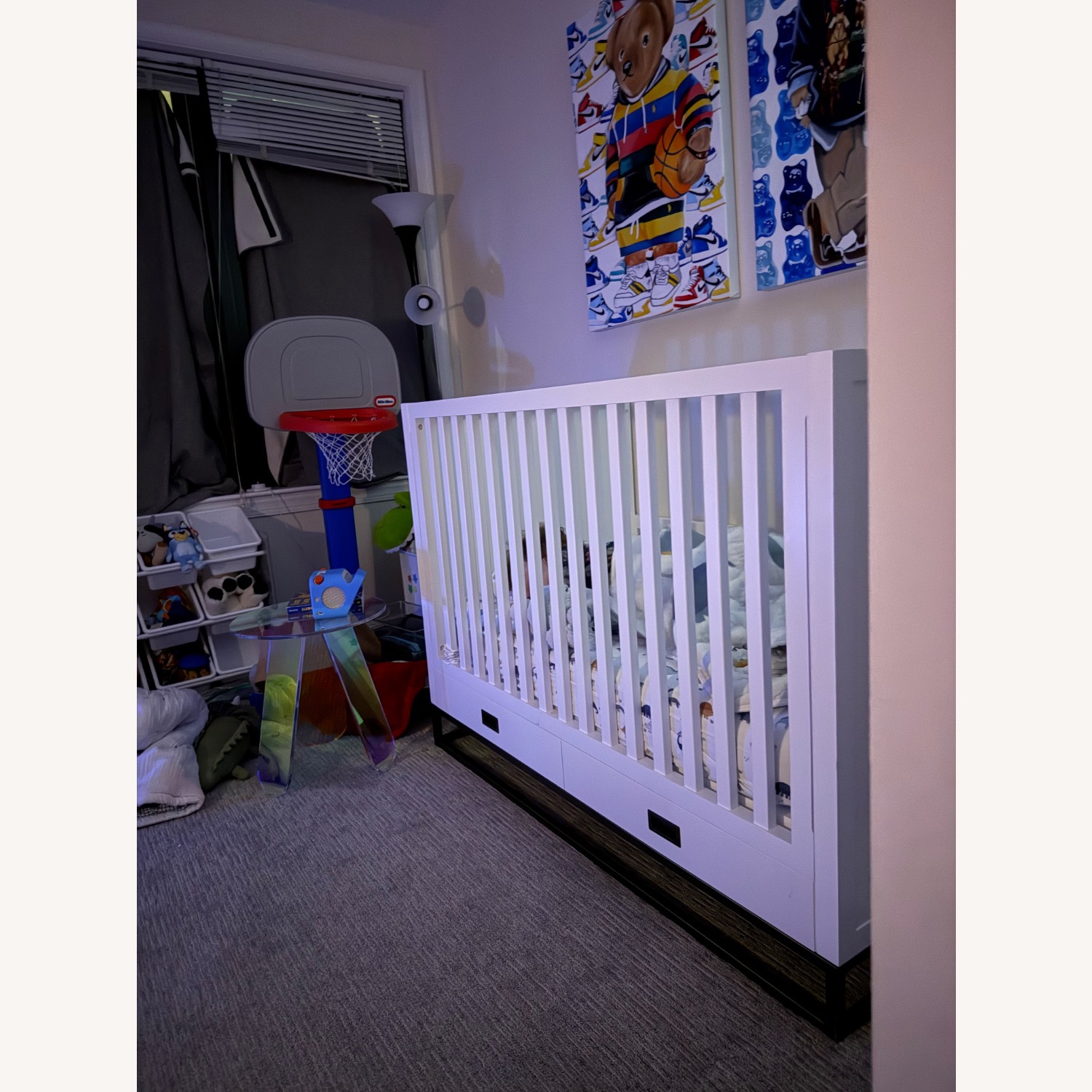 Restoration Hardware Avalon Convertible Storage Crib - image-5