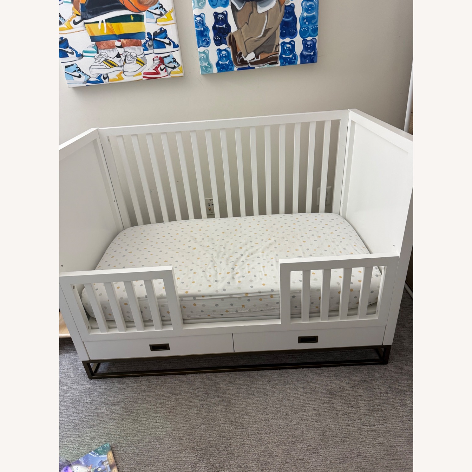 Restoration Hardware Avalon Convertible Storage Crib - image-2