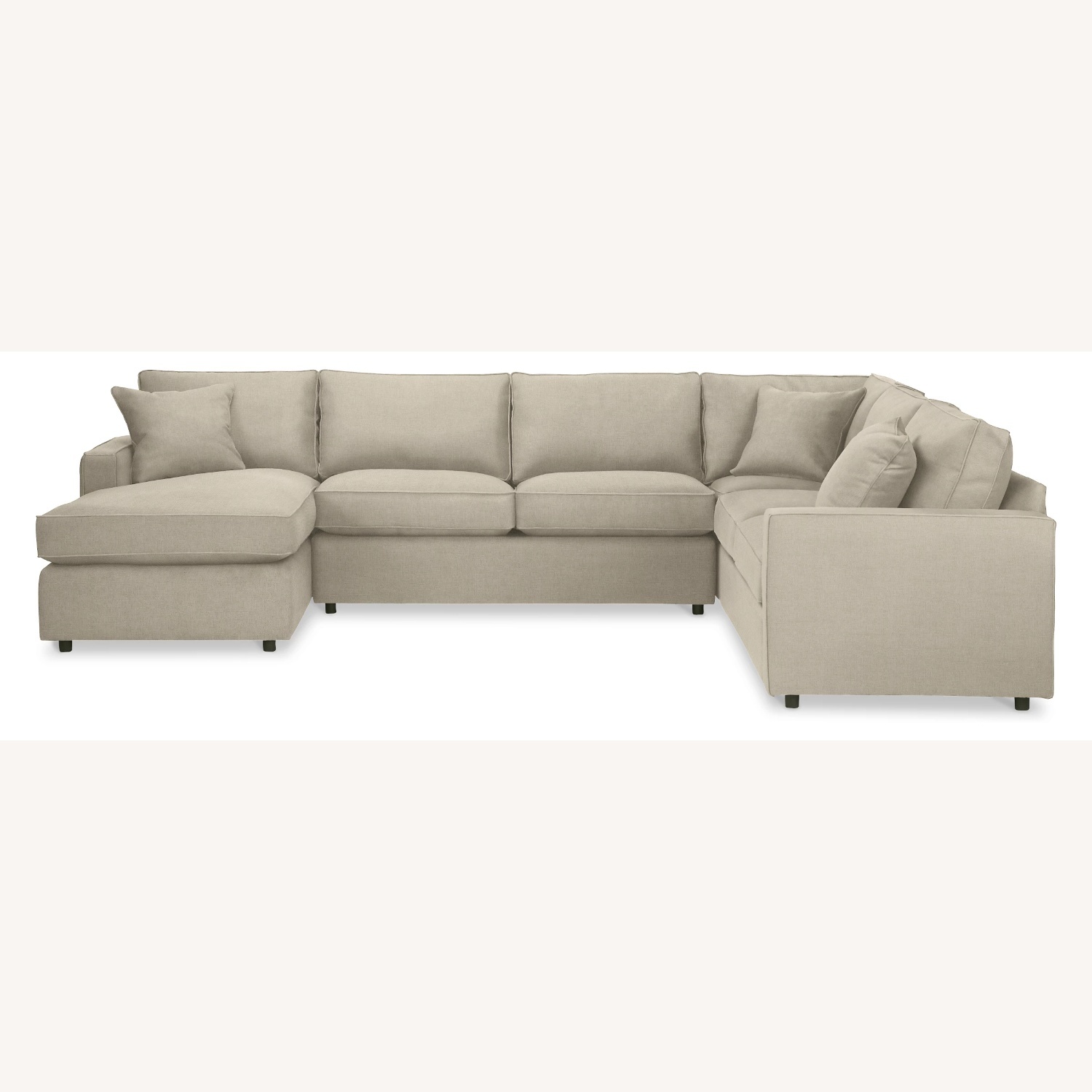 Room & Board York Light Gray 3+ Piece Sectional - image-4
