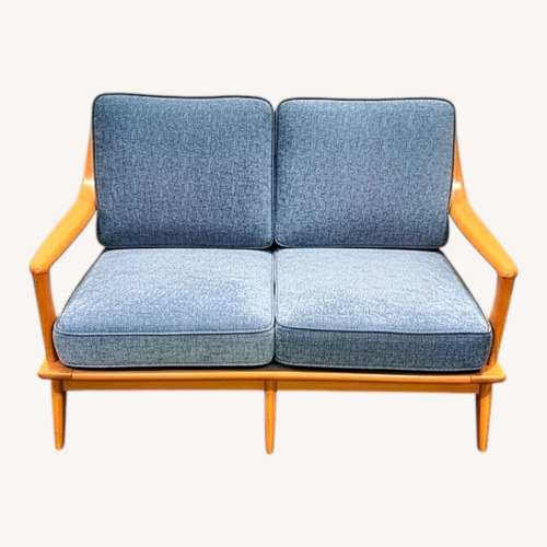 Used Heywood Wakefield Aristocraft Wood Loveseat for sale on AptDeco