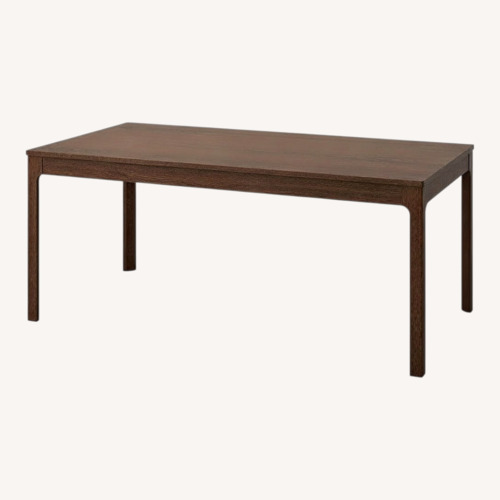 Used IKEA EKEDALEN Extendable Dark Brown Dining Table for sale on AptDeco