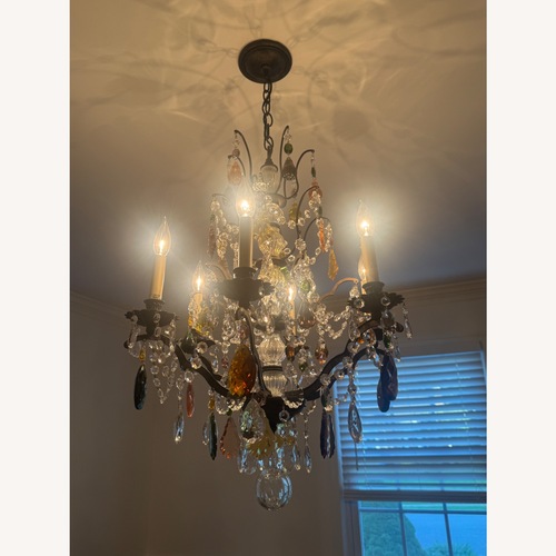 Used Schonbek Heirloom Bronze Bordeaux Chandelier for sale on AptDeco