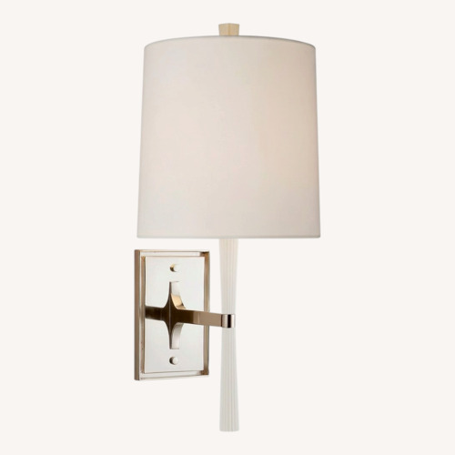 Used Visual Comfort Barbara Barry Refined Rib Sconce for sale on AptDeco