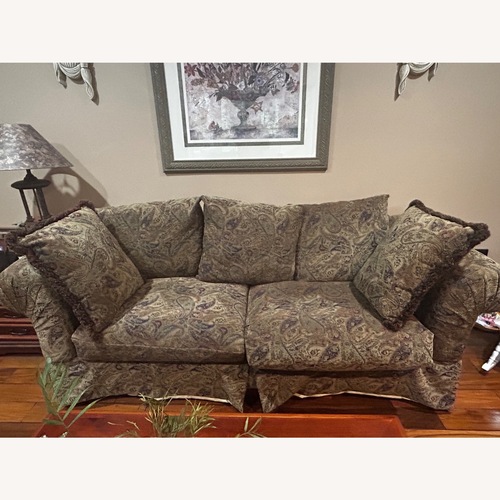 Used Bob's Paisley Sofa for sale on AptDeco