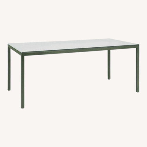 Used Room & Board Parsons Dining Room Table + Chairs for sale on AptDeco