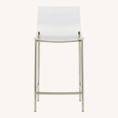 Used CB2 Chiaro Acrylic Counter Stool for sale on AptDeco