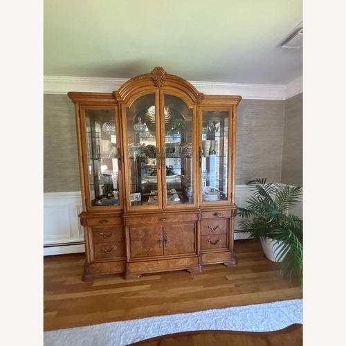Used American Drew Natural Wood Hutch for sale on AptDeco