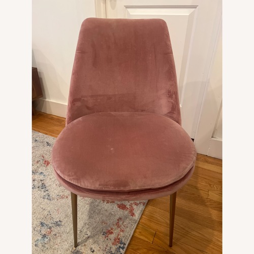 Used West Elm Finley Low Back Chairs - Set of 4 for sale on AptDeco