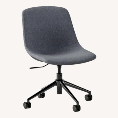 Used Burrow Black Swivel Chair for sale on AptDeco