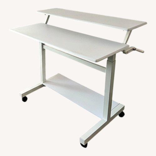 Used Crank Adjustable Height Standing Desk for sale on AptDeco