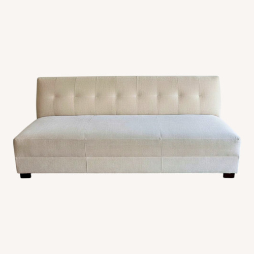 Used Crate & Barrel Green 3 Seater Sofa & 2 Seater Sofa for sale on AptDeco