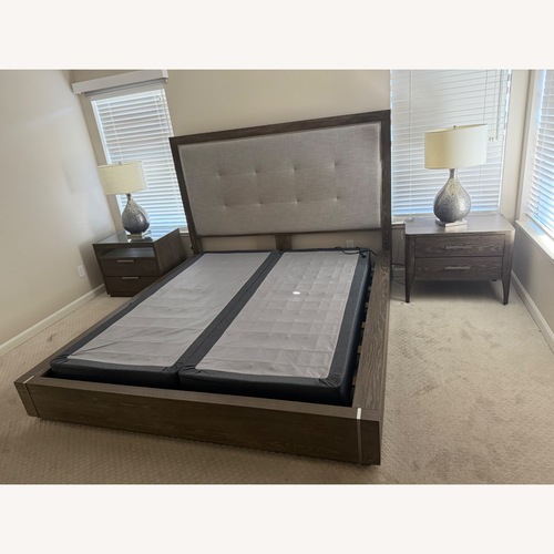 Used Bassett Modern Astor Cal King Bed for sale on AptDeco