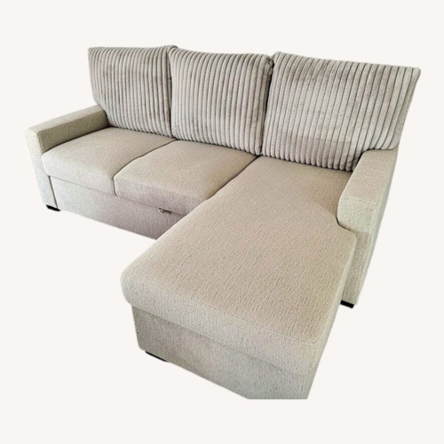Used White Fabric Sleeper Sofa for sale on AptDeco