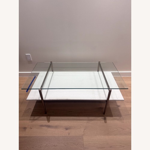 Used West Elm Mid-Century Art Display Coffee Table for sale on AptDeco
