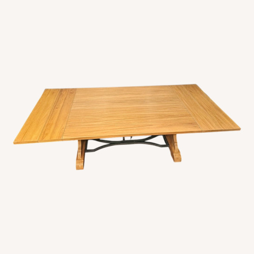 Used Natural Wood Dining Table for sale on AptDeco