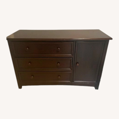 Used Dark Brown Wood Dresser for sale on AptDeco