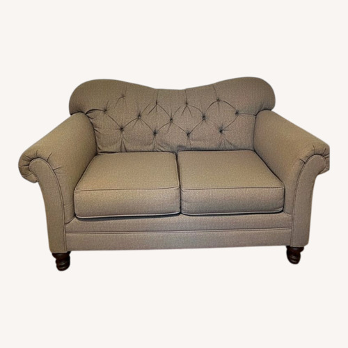 Used Dark Gray Fabric 2 Seater Sofa for sale on AptDeco