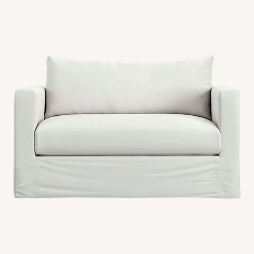 Used Crate & Barrel Willow Loveseat for sale on AptDeco